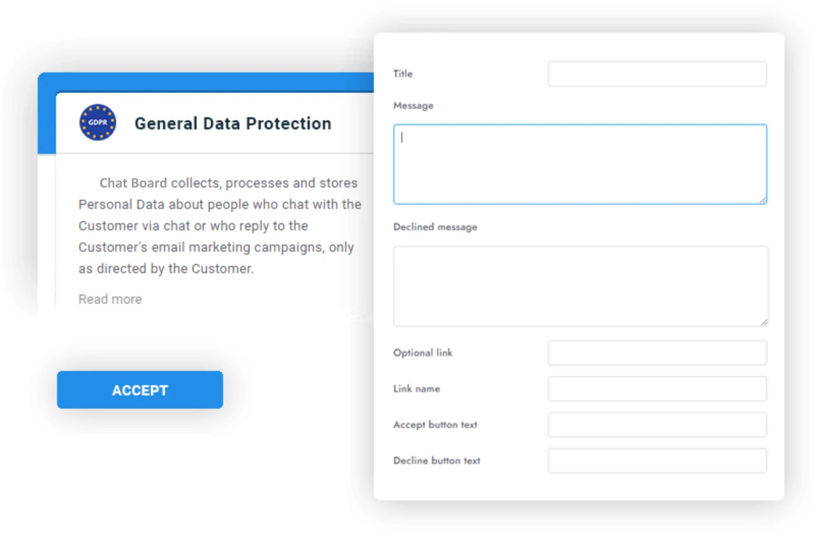 Einverständniserklärung zum Datenschutz der DSGVO